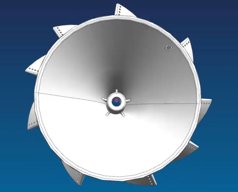 加工中心這套葉輪模具如何設計？如何脫模？(圖2)